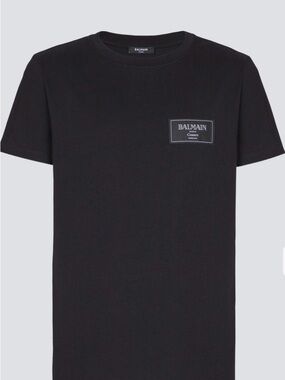 AUTHENTIC ~ Balmain Paris Couture Logo T-shirt | Made in Italy